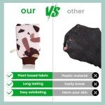 Eco-Friendly Deep Exfoliating Body Scrub Mitt