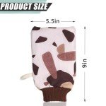 Eco-Friendly Deep Exfoliating Body Scrub Mitt