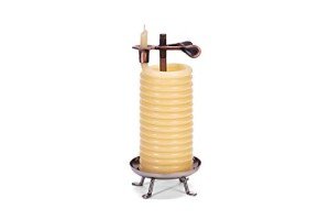 48-Hour Eco-Friendly Beeswax Candle with Cotton Wick