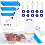 42 PCS Eco-Friendly Sous Vide Sealer Set