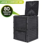 JupiterForce 80 Gallon Eco-Friendly Compost Bin