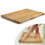 Bamboo Bath Mat - Eco Friendly Boho Decor
