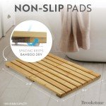 Bamboo Bath Mat - Eco Friendly Boho Decor