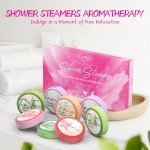 Pastel Shower Steamers Aromatherapy Set - 8 Pack