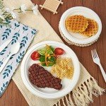 150 Pack Eco-Friendly Compostable Paper Plates