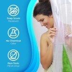 Eco-Friendly Water-Resistant Shower Curtain Liner