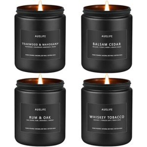 Eco-Friendly Scented Candle Set for Men