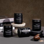Eco-Friendly Scented Candle Set for Men