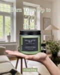 Eucalyptus & Mint Soy Candles - 70 Hour Burn