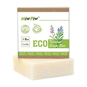Miw Piw Vegan Dish Soap Bar - Eco Friendly