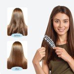 Eco-Friendly Vented Detangling Hair Brush - Blue