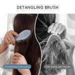 Eco-Friendly Vented Detangling Hair Brush - Blue
