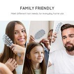 Eco-Friendly Vented Detangling Hair Brush - Blue