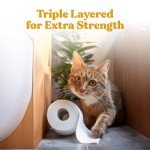 Organic Bamboo Toilet Paper - 12 Jumbo Rolls