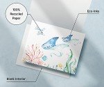 Ocean-Themed Eco-Friendly Baby Shower Thank You Cards