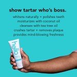 Fluoride-Free Antiplaque Toothpaste with Tea Tree Oil