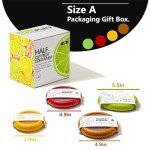 Avocado and Tomato Savers - Set of 4 Reusable Containers