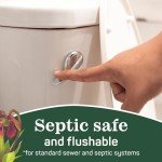 Eco-Friendly 100% Recycled Toilet Paper, 6 Rolls