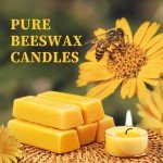 36-Pack Eco-Friendly Beeswax Tealight Candles
