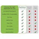 Compostable Cutlery Set - 150 Eco-Friendly Utensils