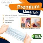 6-Pack Reusable Silicone Stretch Lids for Food