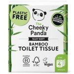 The Cheeky Panda Bamboo Toilet Paper - 4 Rolls