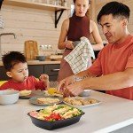 Eco-Friendly Meal Prep Containers - 50 Pack, 32oz