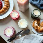 Natural Soy Wax Scented Candle Set - 4 Pack