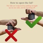 Natural Soy Wax Scented Candle Set - 4 Pack