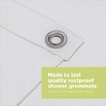 Eco-Friendly Cotton Shower Curtain (36" x 74")