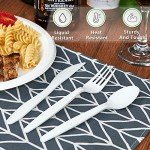 Compostable Spoons - 100 Pack Biodegradable Utensils