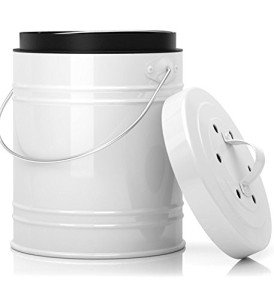 Eco-Friendly Kitchen Countertop Compost Bin - 3L