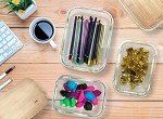 Eco-Friendly Glass Food Storage with Bamboo Lids