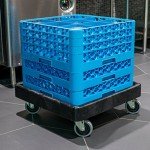 Eco-Friendly Warewashing Rack Dolly for Kitchens