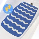 Eco-Friendly Non-Slip Bath Mat with Suction Cups