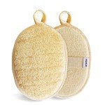 Eco-Friendly Natural Loofah Sponge Exfoliating Set