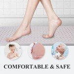 Eco-Friendly Non-Slip Baby Bath Mat - Khaki