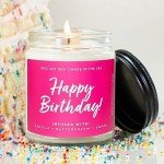 Buttercream Vanilla Eco-Friendly Birthday Candle 9oz