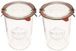 Eco-Friendly Weck Canning Jars - Set of 2