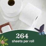 Eco-Friendly 100% Recycled Toilet Paper, 24 Rolls