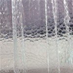 Eco-Friendly 3D Water Cube Shower Curtain Liner