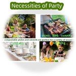 150PCS Heavy Duty Compostable Utensils Set