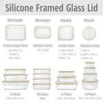 Eco-Friendly Glass Food Container Set - 4 Pack