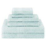 Eco-Friendly Cotton 6-Piece Towel Set
