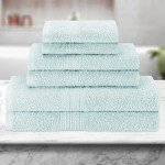 Eco-Friendly Cotton 6-Piece Towel Set