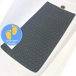 Eco-Friendly Non-Slip Bath and Shower Mat 15"x30
