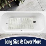 Eco-Friendly Non-Slip Bath and Shower Mat 15"x30
