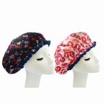 Eco-Friendly Extra Large Waterproof Shower Cap Duo