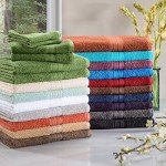 Eco-Friendly Cotton 6-Piece Towel Set