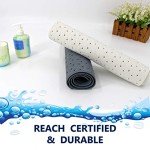 Eco-Friendly Non-Slip Bath and Shower Mat 15"x30